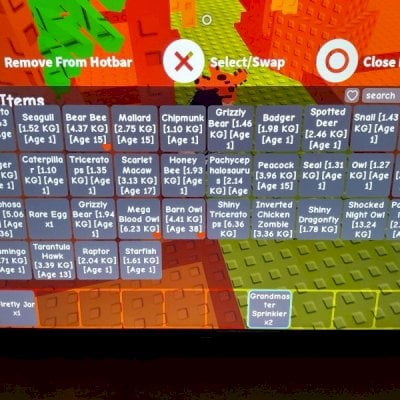 Pets E Sheckles (Grow a Garden)