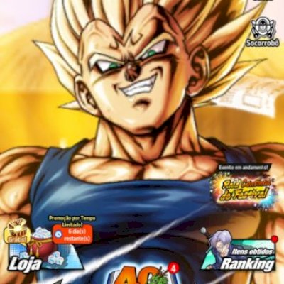 Conta db legends com gohan beast e majin vegeta UL