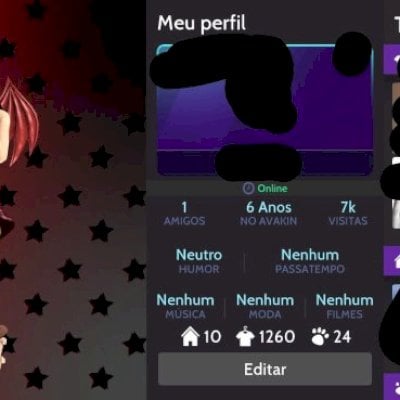 conta avakin life a venda - nível 40