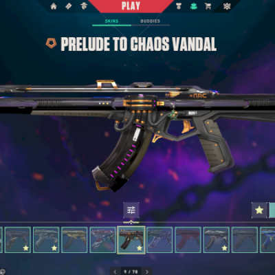 CONTA DE VALORANT COM MUITOS ITENS