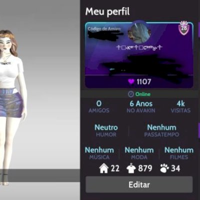 Conta avakin Life - level 28 com 6 anos de jogo