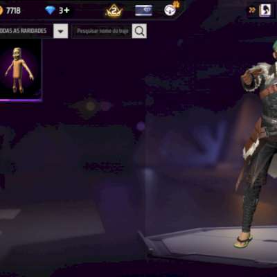 conta free fire um parada a um tempo jaaa