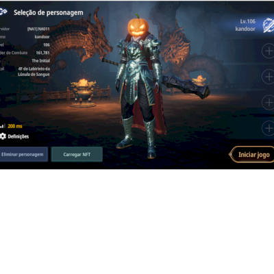 conta mir4 guerreiro 106