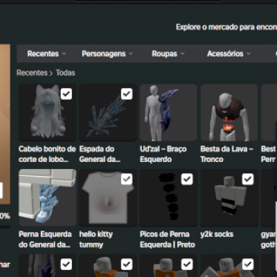 Conta de blox fruits