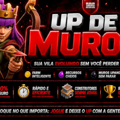 CLASH OF CLANS - UP RÁPIDO E SEGURO