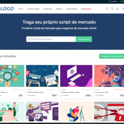 Script Loja - Php Para Produtos Digitais