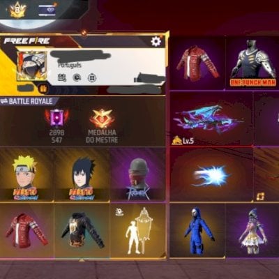 VENDO CONTA DE FREE FIRE PRIME 8 ANGELICAL E VARIOS EVENTOS RAROS! BANDEIRAO