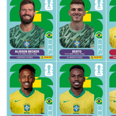 Figurinhas da Copa do Mundo 2026