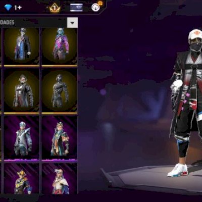 CONTA DE FREE FIRE TOP COM PASSE MANO MAX/ COM QUASE 7 ANOS DE CRIAÇÃO/ VEM NELA