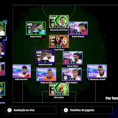 conta efootball messi big time ps5 e dell pierro+4k de cash