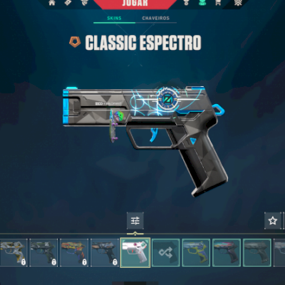 Conta Diamante 3 na temporada passada com skin da Phantom Champion 2022