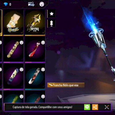 [PREMIUM]CONTA FREE FIRE GEMADA COM ITENS LIBERADOS