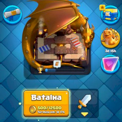 Conta com cartas 107 cartas e 7000 troféus,arena 19