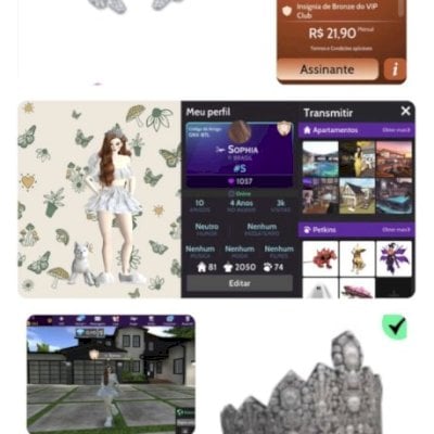 Conta antiga com itens raros que não iram voltar