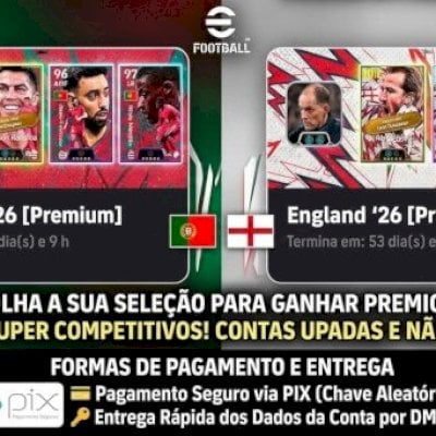 PACK PORTUGAL X INGLATERRA