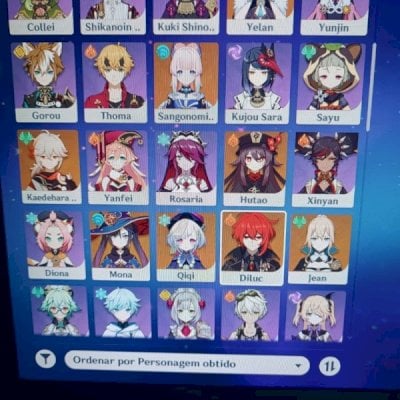 Conta AR58 EXTREMAMENTE INTERESSANTE!! (Furina c2r1, Mualani c2, Arle c1) e mais