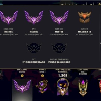Conta com 22k RP