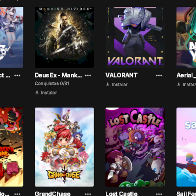 vendo  conta epic games com 60 jogos, todos jogos decentes :)