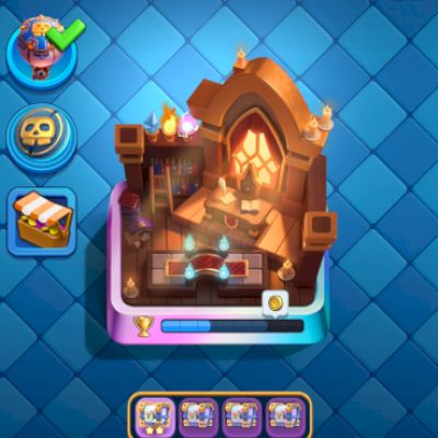 CONTA CLASH ROYALE 12k TROFEUS