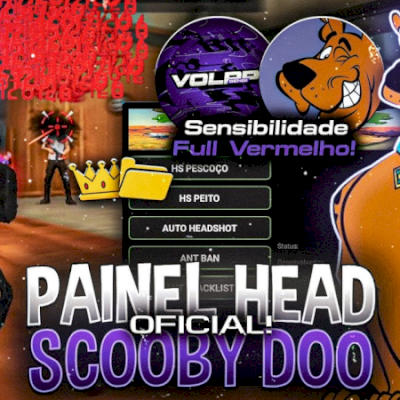 PAINEL SCOOBY DOO APK 2025 - GARENA FIRE