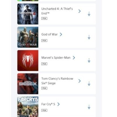 PSN 52 JOGOS PS4/PS5