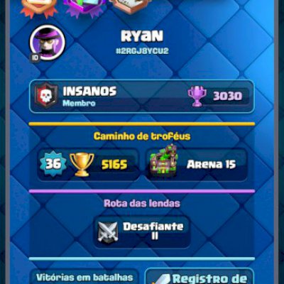 Conta de Clash Royale semi Full cartas menos campeões /TA PRA GANHAR BAU MAGICO!