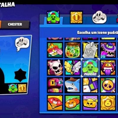 2 Contas de brawl Stars bem upadas.