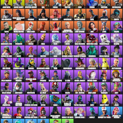 CONTA RARA COM SKIN POLO PRODIGY/TAKE THE L +116 SKINS