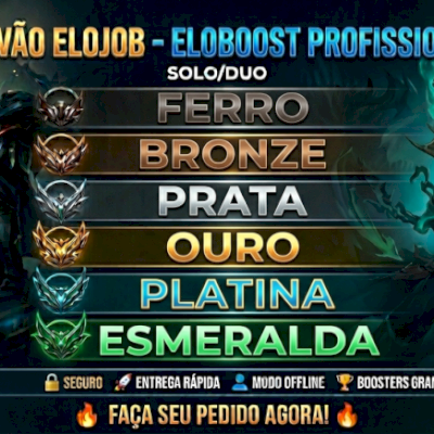 ELOJOB/ELOBOOST PROFISSIONAL - O MELHOR PREÇO⚡⚡
