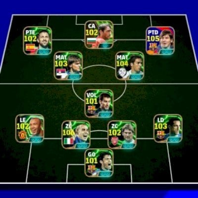 CONTA EFOOTBALL MOBILE TOP COM 3175 DE FORÇA/MESSI DO PACK/MAIS DE 20 ÉPICOS E +