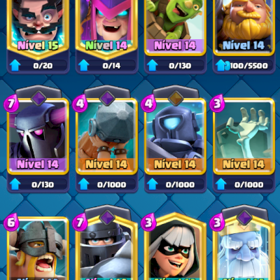 CLASH ROYALE CONTA ANTIGA