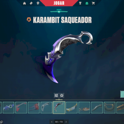 Conta muito rara Valorant / + de 8k gastos