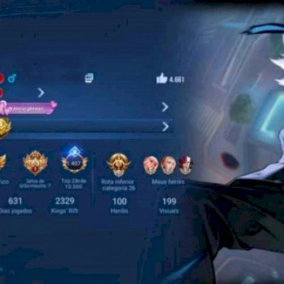 Conta ex Lenda season 1 / 200 skins / 6K de ficha