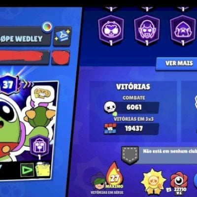 Conta rara de Brawl stars (2020) com todos os brawlers e diversas skins