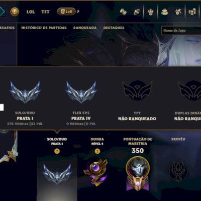 TODOS os Champs e 136 Skins ( MONO ADC ) +6 Prestigios