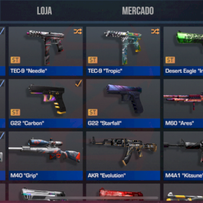 Conta Standoff 2 pra vender logo