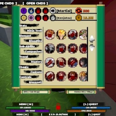 Conta Shindo Life 2 com Quase Todos os Itens do Jogo.