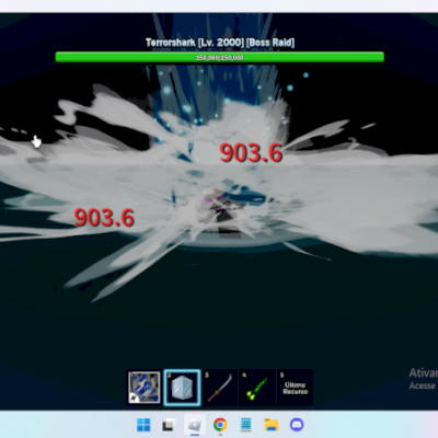 vendo conta de blox fruits