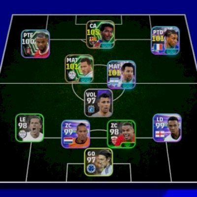 Conta de efootball com Romario