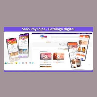 SAAS - PayLojas - Catálogo Digital