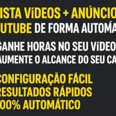 Assiste videos e anuncios do Youtube-ganhe horas