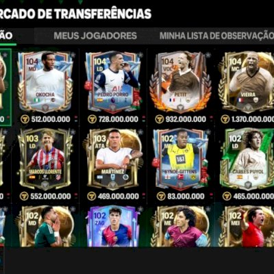 Mercado de transferência jogadores