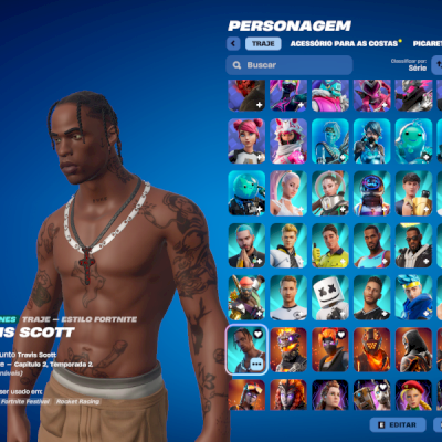 CONTA RARA FORTNITE/SALVE O MUNDO 545 skins/ 330 picaretas