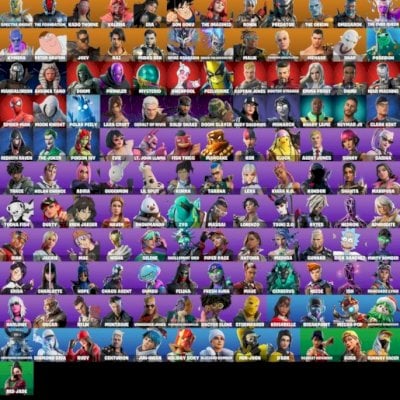 CONTA FORTNITE TRYHARD FULL ACESSO COM 1300 VBUCKS + 133 SKINS