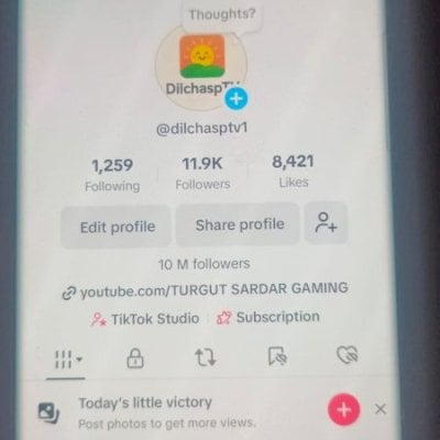 CONTA tiktok shop REINO UNIDO