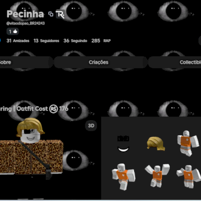 CONTA DE ROBLOX MAIS DE 700 REAIS GASTOS CONTA DE 2019, VARIOS JOGOS UPADOS.