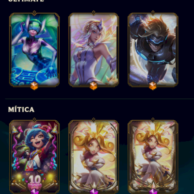 🔥 LOL | 319 SKINS | LVL 410 | TODOS OS CAMPEÕES | ÚNICO DONO