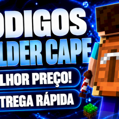 [Melhor Preço] 1X Codigo Builder Cape