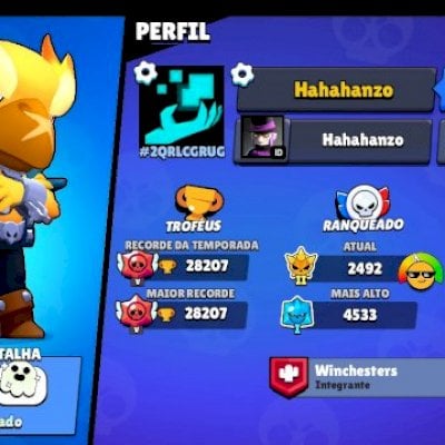 Conta Rara de brawl stars