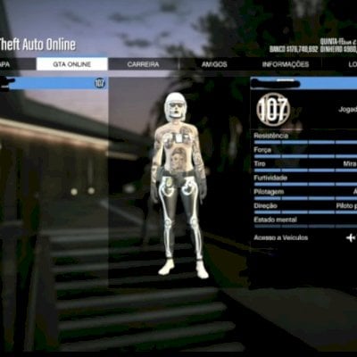 CONTA OG | FEMININA COM CORRIDINHA MOD | 300 MILHÕES E TRAJES RARO | VERSÃO PS5